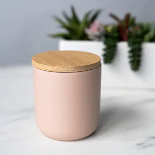 Double Wick Ceramic Candle